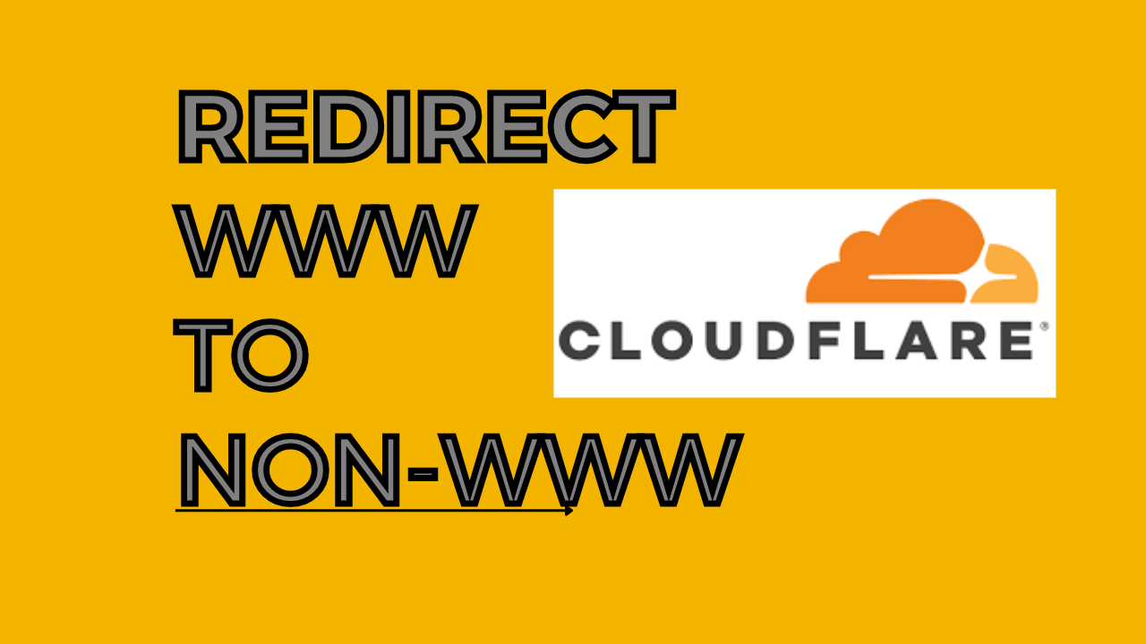 How to Redirect a www URLs to a non-www